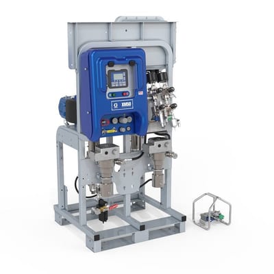 Graco XM70 System, 240V, Alternator Power, Expolsion Proof Viscon HF Heaters, Explosion Proof Junction Box, No Feed, Remote Manifold