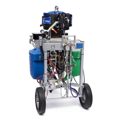 Graco XP70-HF Cart System, Hazardous Location, 1:1 with Primary Heaters, 240V