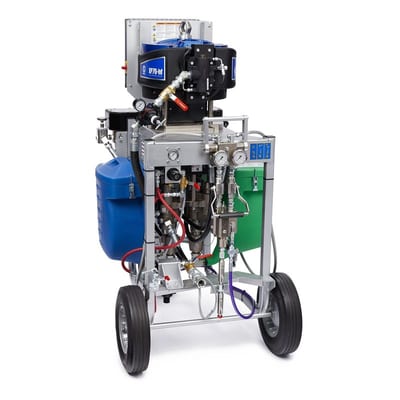 Graco XP70-HF Cart System, Non-Hazardous, 2:1 with Primary Heaters, 240V