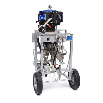 Graco XP70-HF Hazardous Location Spray Package, Cart, 2.5:1 Mix Ratio, XTR Gun