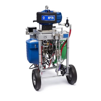Graco XP50 Cart System, Hazardous Location, 3:1 with Primary Heaters, 240V 571304