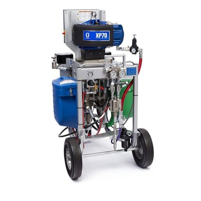 Graco XP50 Cart System, Non-Hazardous, 1:1 with Primary Heater, 240V