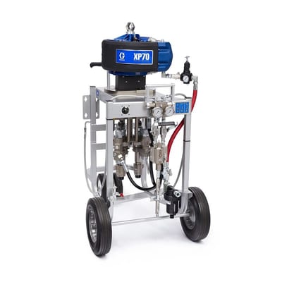 Graco XP70 Hazardous Location Spray Package, Cart, 1:1 Mix Ratio, XTR Gun