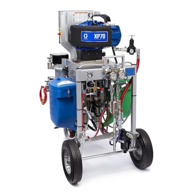 Graco XP50 Cart System, Non-Hazardous, 3:1 with Primary Heaters & Hose Heat, 240V
