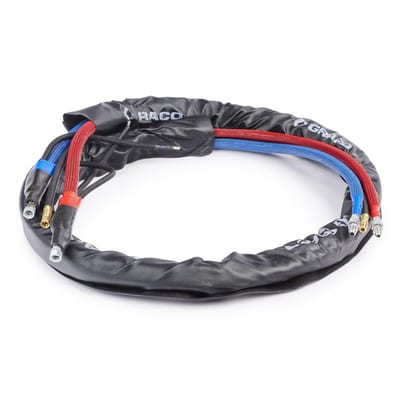 Graco 10 ft x 1/4 in High Flex Whip Hose, 3500 psi, without Cable, Xtreme-Wrap, Reactor 1 & 2