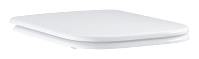Grohe BauEdge Ceramic Toilet seat - Yes, white, Soft close, Quick release