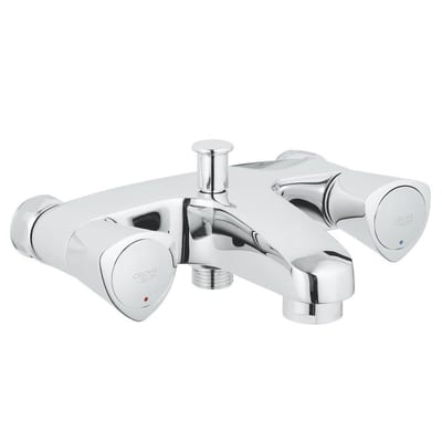 Grohe Costa L bath and shower faucet, chrome-plated, two-handle, with spout