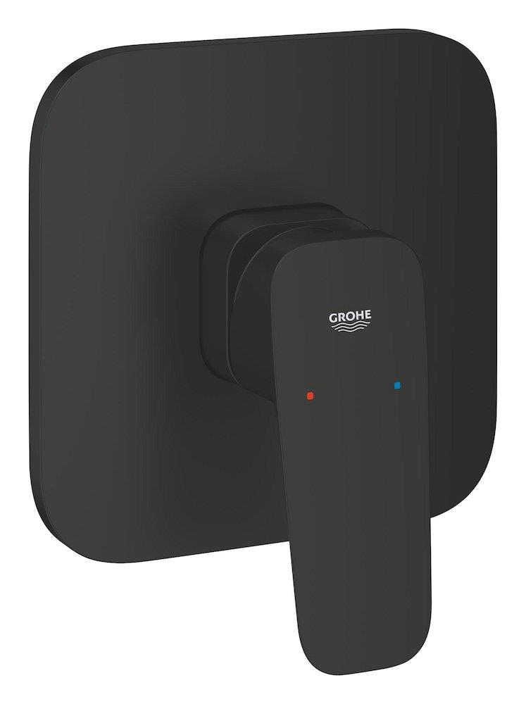 Grohe Cubeo Concealed Shower Faucet, single-handle, matte black
