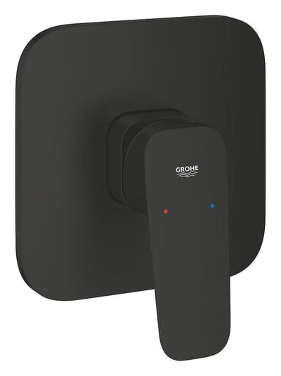 Grohe Cubeo Concealed Shower Faucet, single-handle, matte black