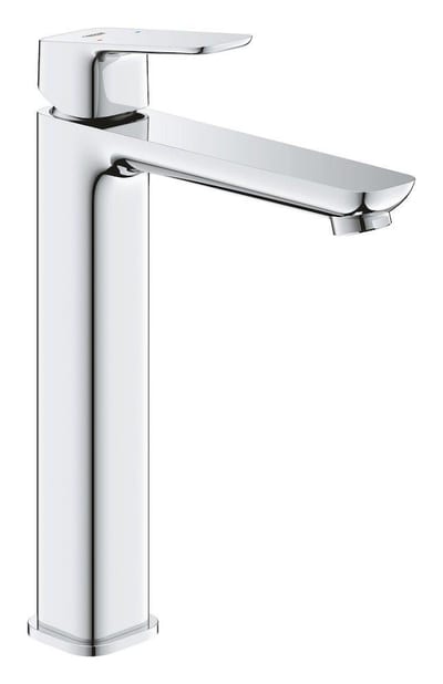 Grohe Cubeo Washbasin faucet - 1 handles, 161mm, Chrome-plated, Polished, Medium, without pop-up waste, Yes