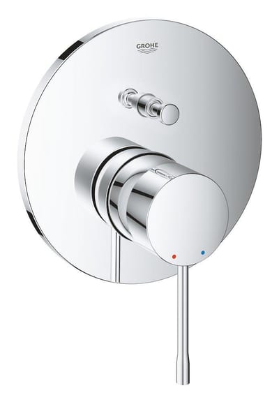 Grohe Essence Bath and shower faucet - No, GROHE Rapido SmartBox, Yes, 2 handles, Chrome-plated, 158mm
