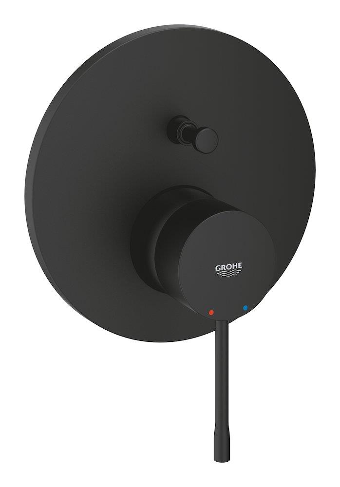 Grohe Essence Bath and shower faucet phantom black - GROHE Rapido SmartBox, matte black