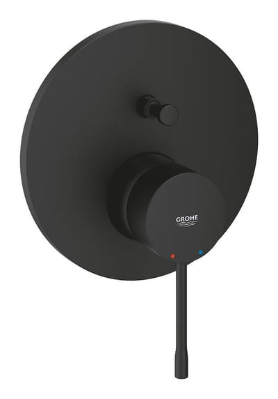 Grohe Essence Bath and shower faucet phantom black - GROHE Rapido SmartBox, matte black