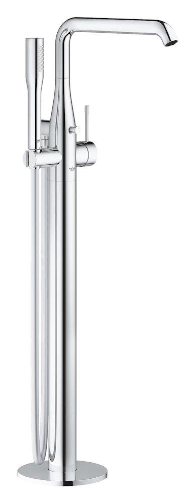 Grohe Essence bath column, chrome-plated, 1 handle, spout included, downward pipe exit