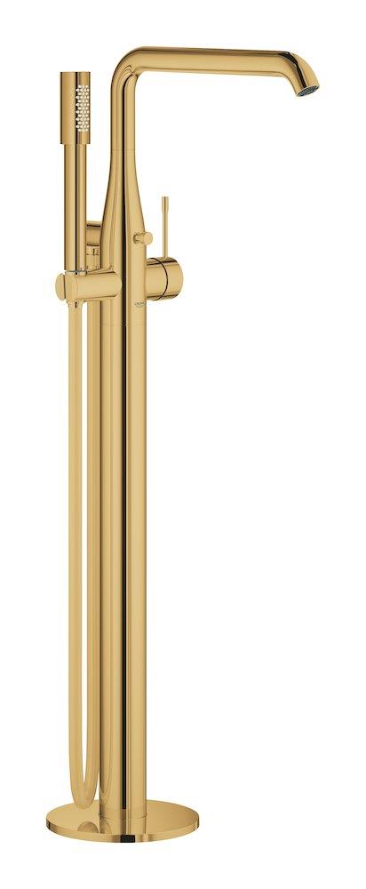 Grohe Essence Bath Column Cool Sunrise - 1 Handle, Brass Polished, Downward Outlet