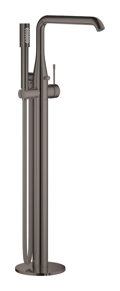 Grohe Essence Prof Bath Column - Hard Graphite, 1 Handle, Anthracite Polished