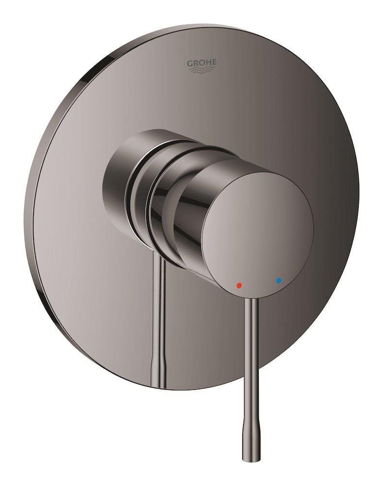 Grohe Essence Shower faucet hard graphite - Polished, 1 handles, Anthracite, No