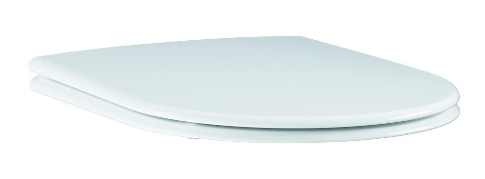 Grohe Essence Toilet Seat 39576000 - Alpine White with Lid, Quick Release