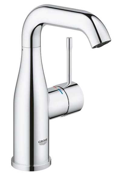 Grohe Essence Washbasin faucet - 1 handles, 114mm, Chrome-plated, Polished, Medium, without pop-up waste, Yes