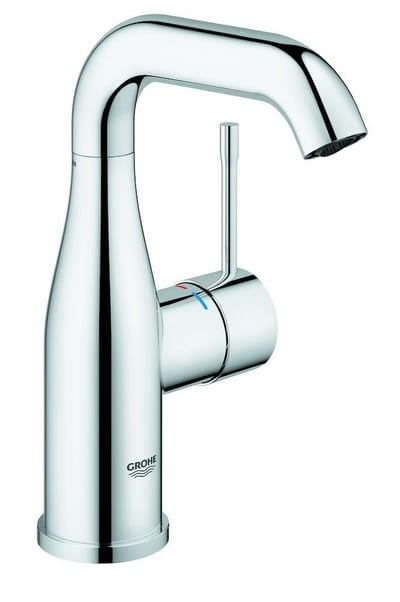 Grohe Essence Washbasin faucet - 1 handles, 114mm, Chrome-plated, Polished, Medium, without pop-up waste, Yes 2670834