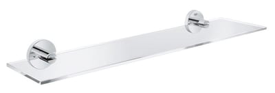 Grohe Essentials Glass Shelf, 380 x 145 mm, chrome-plated