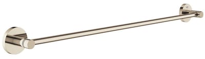 Grohe Essentials Towel Holder - Single, 654mm, Nickel Metal, Polished