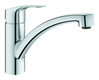Grohe Eurosmart Kitchen faucet - 1 handles, Chrome-plated, 227mm, J-spout, Without, Low, No