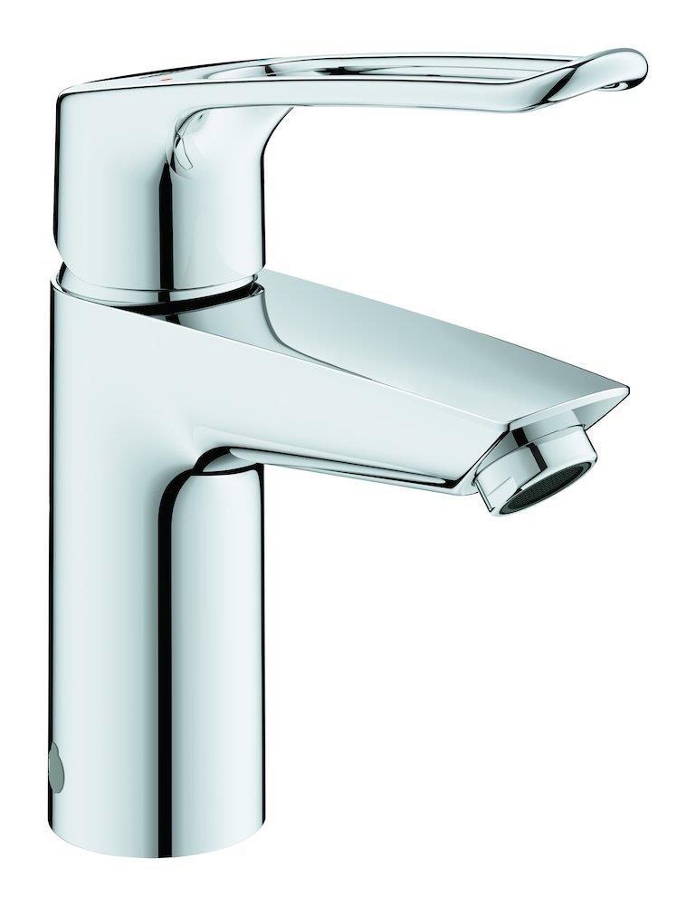 Grohe Eurosmart Washbasin faucet - 1 handles, 111mm, Chrome-plated, Polished, Medium, without pop-up waste, Yes