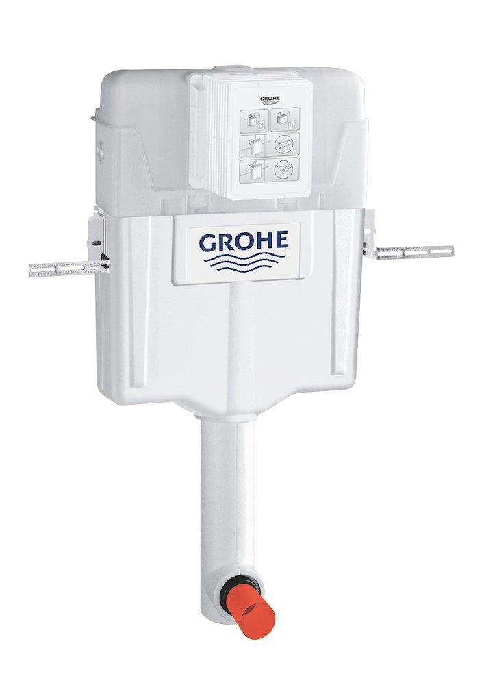 Grohe GD 2 Concealed Cistern Front Actuation for Wall-Hung WC