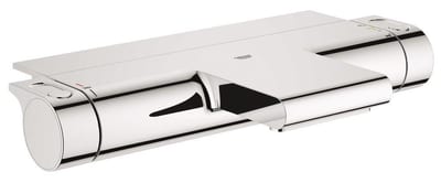 Grohe Grotherm 2000 Bath and Shower Thermostat - Chrome-Plated, 2 Handles, Spout Included