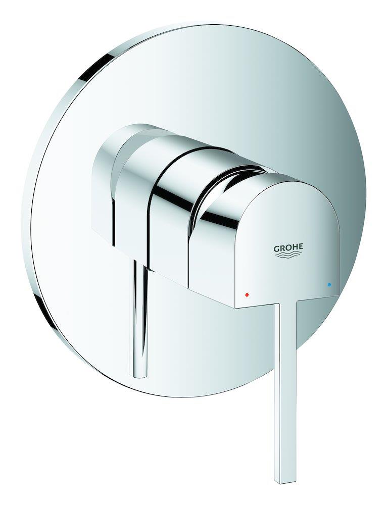 Grohe Plus Shower faucet - 1 handles, Chrome-plated, No