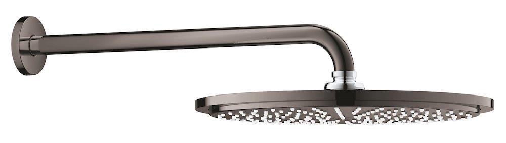 Grohe Rainshower Cosmopolitan Overhead shower hard graphite - 310mm, Polished, Anthracite 10056231