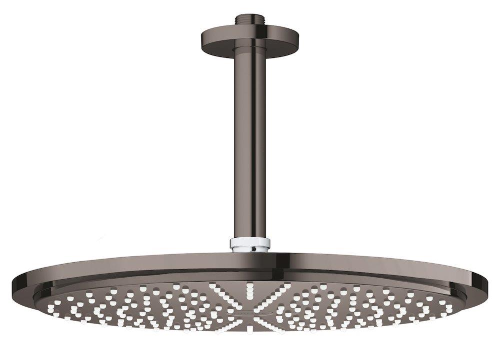 Grohe Rainshower Cosmopolitan Overhead shower hard graphite - 310mm, Polished, Anthracite 10331248