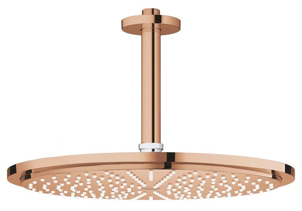 Grohe Rainshower Cosmopolitan Overhead shower warm sunset - 310mm, Polished, copper 10297736