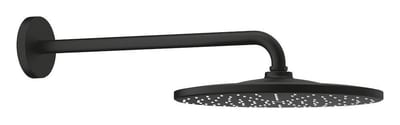 Grohe Rainshower Mono Overhead Shower, Phantom Black - 310 mm, matte black