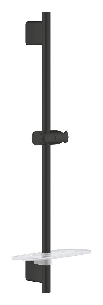 Grohe Rainshower Shower Rail Matte Black - 600 mm