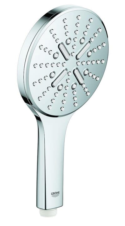 Grohe Rainshower SmartActive Hand Shower Chrome-Plated - 3 Functions, No Hose