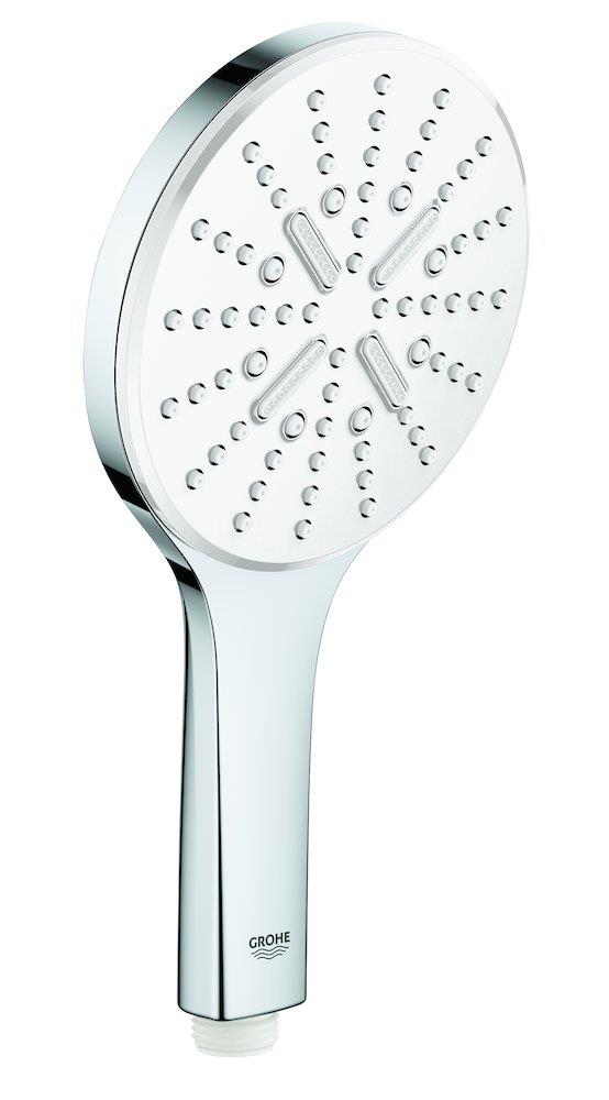 Grohe Rainshower SmartActive Hand shower moon white, chrome-plated