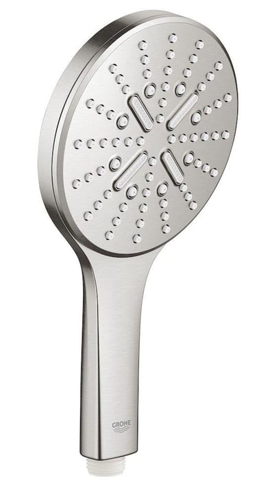 Grohe Rainshower Smartactive Hand Shower Supersteel - No Hose Water-Saver