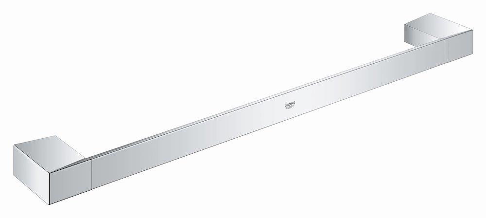 Grohe Selection Cube Towel holder - Single, 460mm, 60mm, Chrome-plated, Metal, Polished