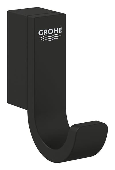 Grohe Selection Towel Hook Phantom Black - brass, 1 pcs, matte black, 52 mm