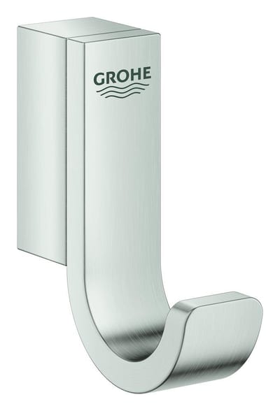 Grohe Selection Towel hook supersteel - brass, 1PCS, 1PCS, steel, 52mm