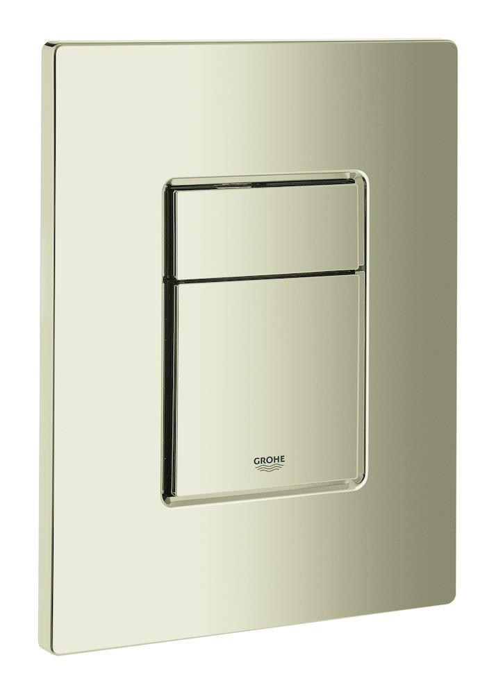 Grohe Skate Cosmopolitan Operating Plate Top/Front Polished Nickel Dual-Flush