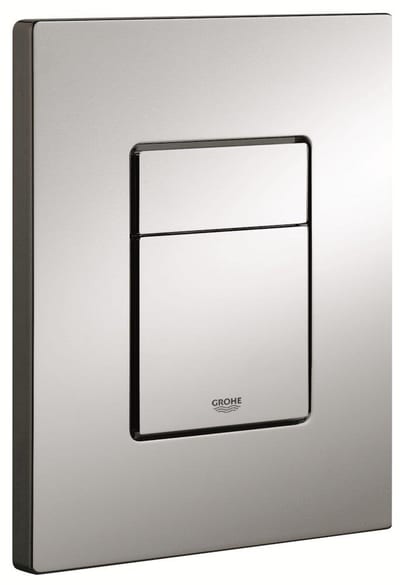Grohe Skate Cosmopolitan Dual-Flush Operating Plate Chrome-Plated - Top/Front, Pneumatic
