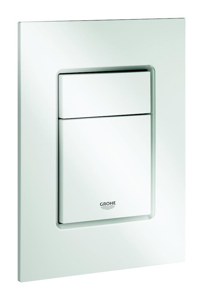 Grohe Skate Cosmopolitan S Dual-Flush Actuator Plate, Alpine White