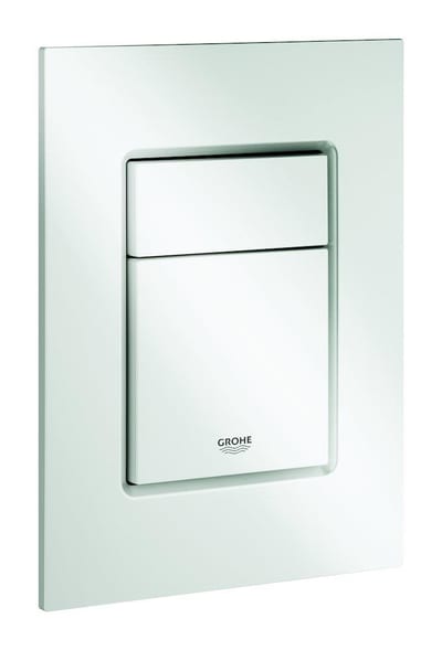 Grohe Skate Cosmopolitan S Dual-Flush Actuator Plate, Alpine White