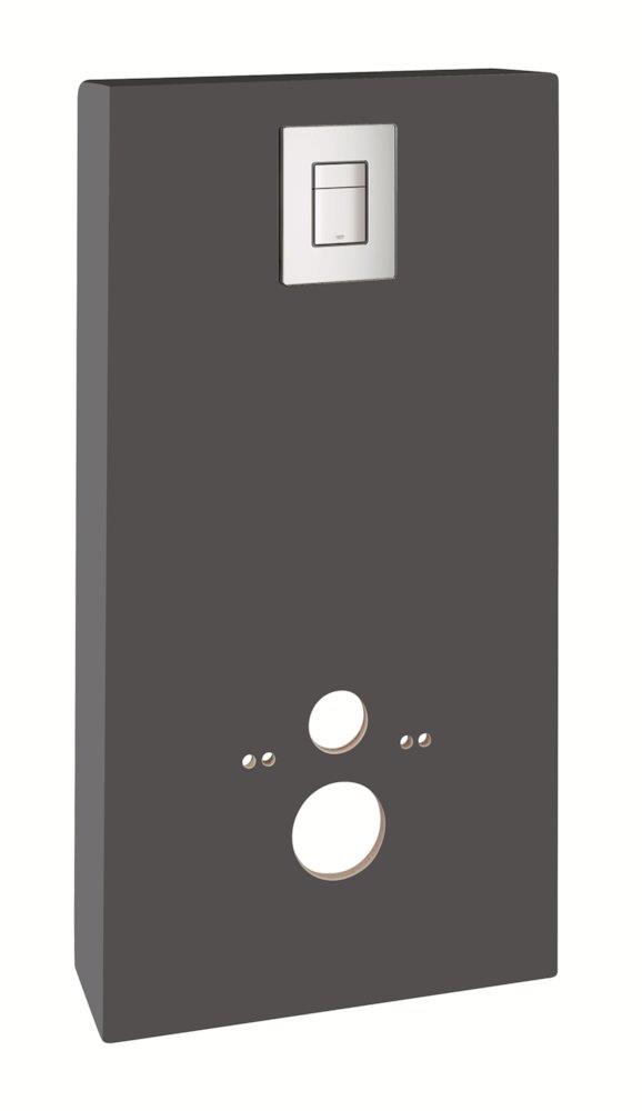 Grohe Solido Monobloc Cistern Module, front actuation, grey