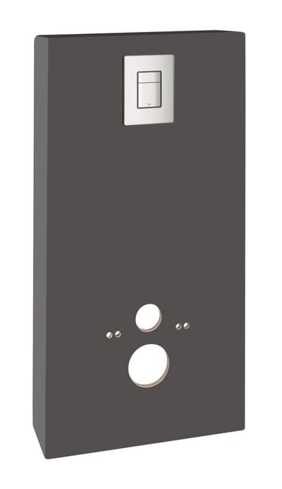Grohe Solido Monobloc Cistern Module, front actuation, grey