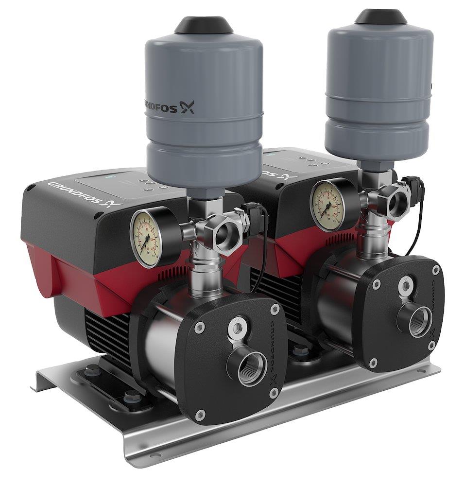 Grundfos CMBE TWIN Pressure Booster System 3-62 I-U-C-C-D-A - 1", 45.2M