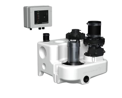 Grundfos MSS Lift Station 11.1.2 - 1PCS, 10400mm, 4M